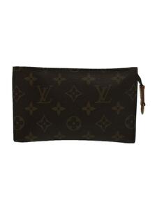 LOUIS VUITTON◆ポッシュ・トワレット15_モノグラム_BRW/PVC/BRW