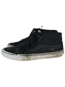 VANS◆ハイカットスニーカー/26.5cm/BLK/721454