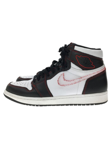 NIKE◆AIR JORDAN 1 HIGH OG DEFIANT/エアジョーダンハイディファイアント/ブラック/27.5