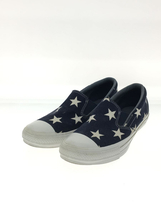 CONVERSE◆星柄/ALL STAR ST SLIP-ON/ローカットスニーカー/27cm/NVY/1CK675_画像2