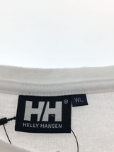 HELLY HANSEN◆ブランドロゴプリントTシャツ/L/コットン/WHT/HE62200WS_画像3