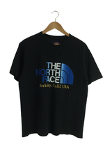 THE NORTH FACE PURPLE LABEL◆5.5oz H/S Logo Tee/Tシャツ/S/コットン/BLK/NT3928N_画像1