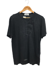 STONE ISLAND◆Tシャツ/M/コットン/BLK/721520358