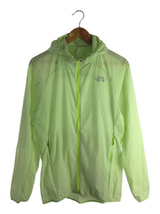 THE NORTH FACE◆SWALLOWTAIL VENT HOODIE_スワローテイルベントフーディ/L/ナイロン/GRN