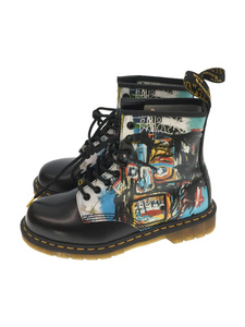 Dr.Martens◆8ホールブーツ/UK6/BLK/レザー/1460 BASQUIAT II/27187001