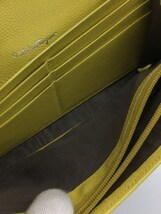 Salvatore Ferragamo◆長財布/レザー/YLW/レディース/JP-22-7121_画像6