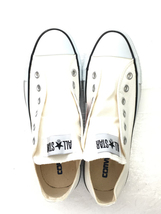 CONVERSE◆ローカットスニーカー/24cm/CRM/コットン/1C239/CONVERSE/コンバース_画像3