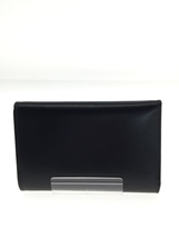 White house Cox◆White house Cox/財布/レザー/ブラック/メンズ/S7660/3FOLD WALLET_画像2