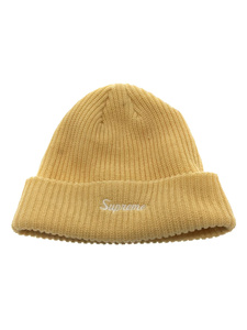 Supreme◆loose gauge beanie/ニットキャップ/-/アクリル/YLW/メンズ