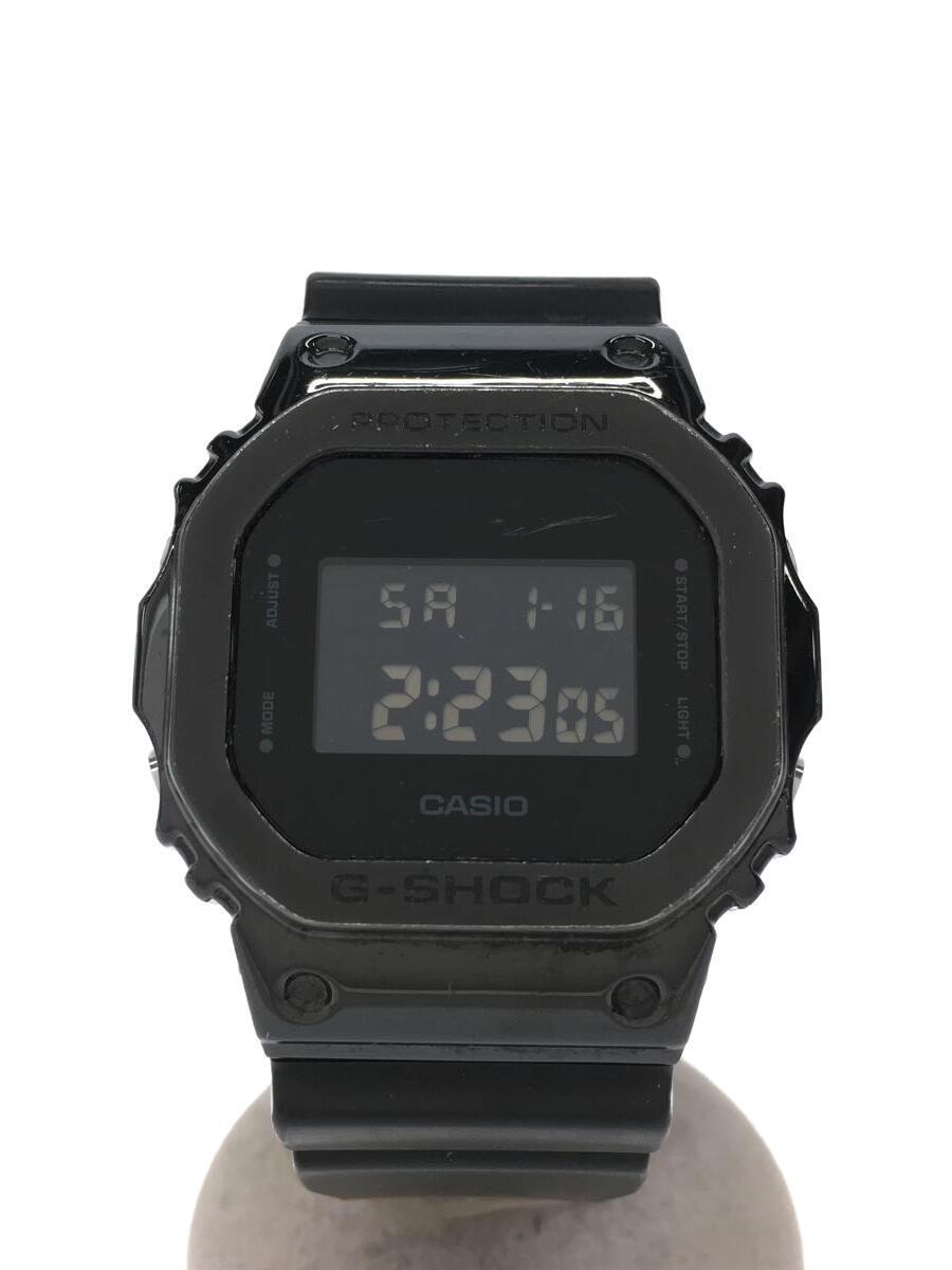 クォーツ腕時計・G-SHOCK/デジタル/ラバー/BLK/GM-5600B-1JF