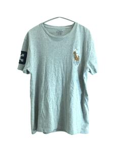 POLO RALPH LAUREN◆Tシャツ/M/コットン/GRY