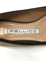 PELLICO◆フラットパンプス/35.5/BEG/スウェード_画像5