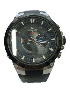 CASIO◆ソーラー腕時計/アナログ/ラバー/GRY/BLK/EQW-A1000RB