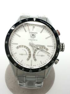 TAGHeuer ◆ Кварц / Калибр Carrera S / Аналоговый / Нержавеющая сталь / WHT / SLV / 202305MOH