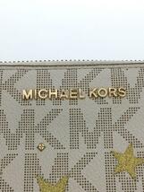 MICHAEL KORS◆長財布/PVC/BEG/総柄/レディース/35H7XIFE3M_画像3