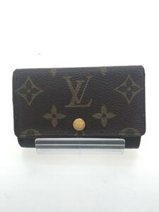 LOUIS VUITTON◆キーケース/レザー/BRW/メンズ