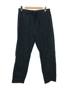 AiE◆EZ Pant Cotton Tartan Check/M/コットン/GRN/チェック