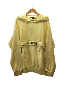 X-LARGE◆パーカー/XL/コットン/YLW/無地/01193216