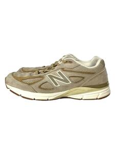 NEW BALANCE◆M990 V4/TAN/ベージュ/29cm/BEG