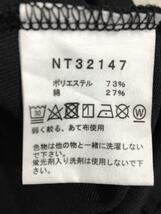 THE NORTH FACE◆S/S SMALL BOX LOGO TEE_ショートスリーブスモールボックスロゴティー/L/ポリエステル/BL_画像4