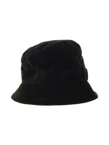 Paul Smith◆バケットハット/-/コーデュロイ/BLK/無地/レディース