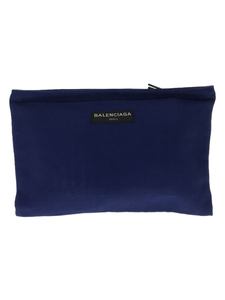 BALENCIAGA◆セカンドバッグ/-/BLU/無地/459745・4105・B・538735