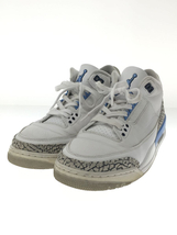 NIKE◆AIR JORDAN 3 RETRO/エアジョーダン3 レトロ/ホワイト/CT8532-104/26cm/WHT_画像2