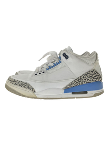 NIKE◆AIR JORDAN 3 RETRO/エアジョーダン3 レトロ/ホワイト/CT8532-104/26cm/WHT