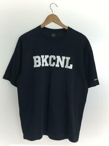Back Channel◆BKCNL T/Tシャツ/L/コットン/BLK/プリント/DEF-T