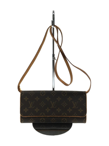 LOUIS VUITTON◆ポシェットツインGM/バッグ/PVC/BRW/M51852