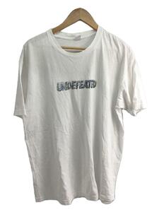 UNDEFEATED◆Tシャツ/L/コットン/WHT/プリント