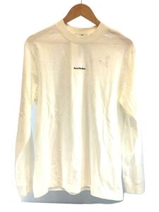 Acne Studios(Acne)* long sleeve T shirt /XS/ cotton /WHT/ plain /FN-MN-TSHI000354