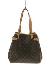 LOUIS VUITTON◆バティニョールヴェルティカル_モノグラム_BRW/PVC/BRW_画像1