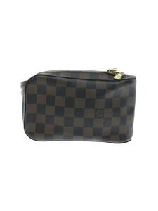 LOUIS VUITTON* Geronimo s_ Damier *eben_BRW/PVC/ Brown /N51994/CA0015