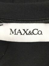 Max&Co◆ノースリーブワンピース/S/レーヨン/BLK_画像3