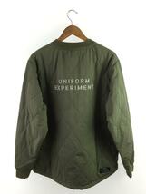 uniform experiment◆20AW/QUILTING PULLOVER SMOCK/-/ナイロン/KHK/UE-202018_画像2