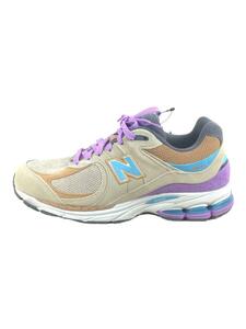 NEW BALANCE◆M2002RWA BEIGE/PURPLE/ローカットスニーカー/26cm/BEG/M2002RWA