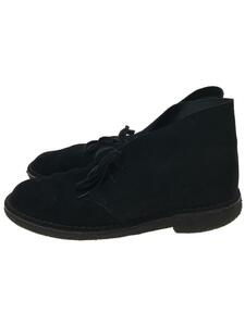 Clarks◆ブーツ/US8/BLK/スウェード/31891