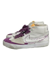 NIKE◆NIKE◆/28cm/WHT/レザー/da2189-100/SB BLAZER MID EDGE L