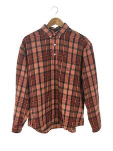 Supreme◆23SS/Pullover Plaid Flannel Shirt/長袖シャツ/S/コットン/PNK