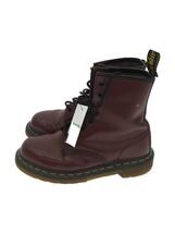 Dr.Martens◆CHERRY RED/ブーツ/UK4/レッド/1460/10072600/キズ有_画像1