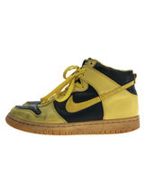 NIKE◆ハイカットスニーカー/27.5cm/YLW/630335071/DUNK HIGH IOWA/99年製_画像1