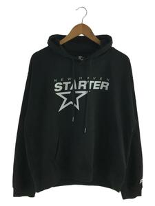 Starter Black Label◆パーカー/L/コットン/BLK/ST-YE-003/YEVS別注