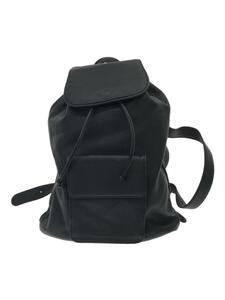 HIROFU* Hirofu /H motif / rucksack / leather /BLK/ plain /4118h