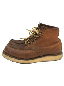 RED WING◆ブーツ/UK8.5/BRW/レザー/875