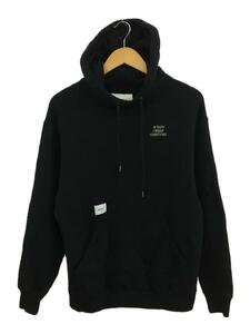 WTAPS◆2022年モデル/HOODY/パーカー/1/コットン/BLK/222ATDT-CSM20