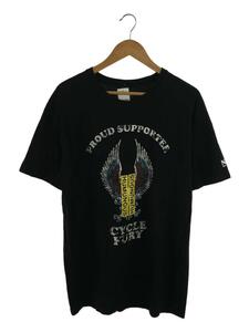 NEIGHBORHOOD◆×Bz/稲葉/Tシャツ/XL/コットン/BLK