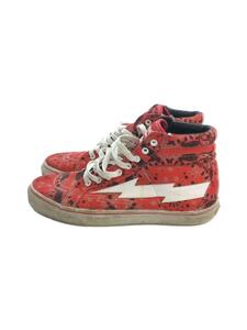 REVENGE X STORM◆HI CUT SNEAKERS RED-PAISLEY/ハイカットスニーカー/28cm/RED