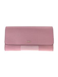 FURLA◆長財布/PVC/PNK/無地/レディース/pcy3 330 06025