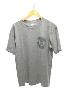 AllSport/Tシャツ/L/コットン/GRY/NYPD/MADEINUSA/90s/シングルステッチ